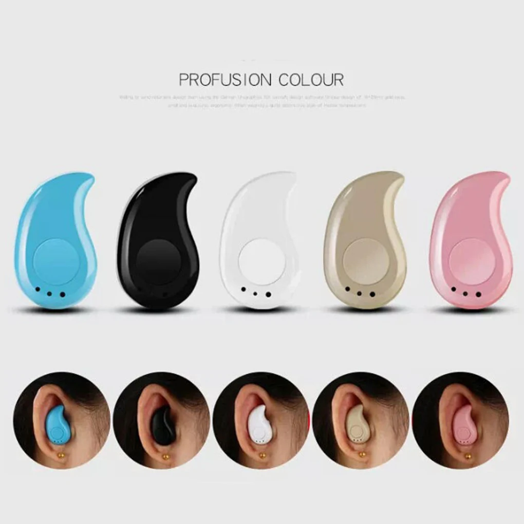 S530 Mini Bluetooth-Compatible Headset Wireless Earphone Invisible Sports Fitness Earbud In-ear Headphone Hot Sale