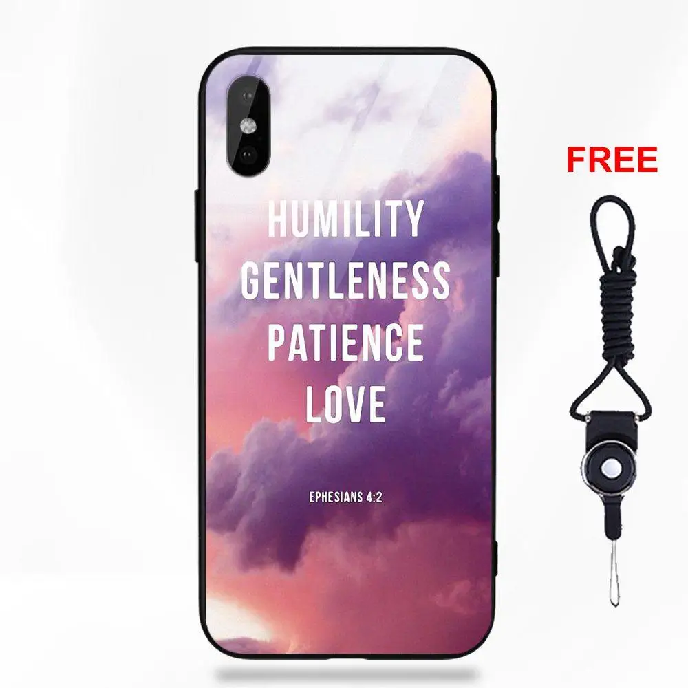 Love Bible Keep Calm и Jesus спасли вам мудрые цитаты для Apple IPhone X XS Max XR 5 5C 5S SE 6 6S 7 8 Plus