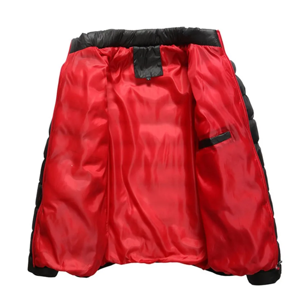 Tanie Kurtka zimowa męska bawełniana zagęszczony parki Slim cut ciepła watowana płaszcze stanąć kołnierz mężczyzna wiatrówka znosić mężczyzna tkaniny M 4L