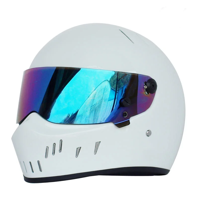 Мотоциклетный гоночный полный шлем CRG ATV-2 мото езда Cascos Мотоцикл MX ATV Dirt Bike Carting автомобиль Косплей гоночный шлем - Цвет: Синий