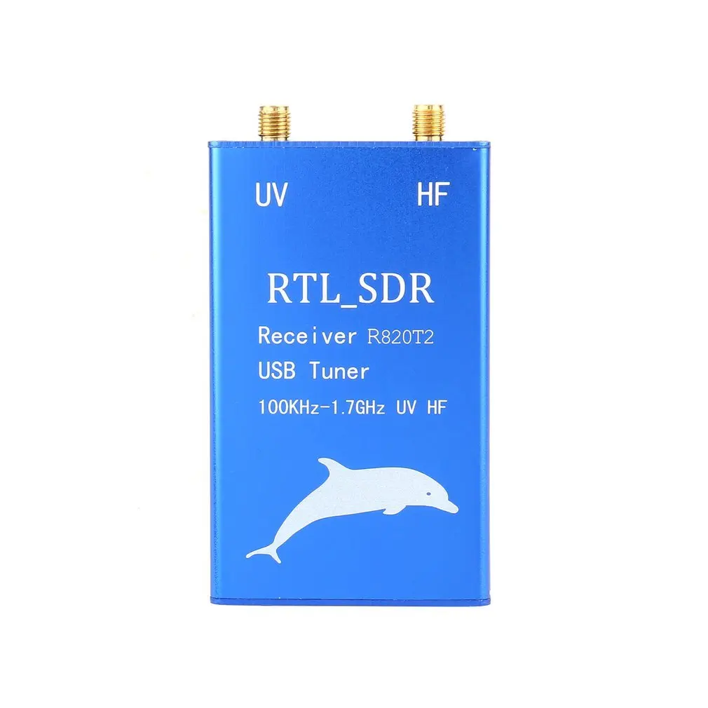 RTL.SDR USB тюнер приемник RTL2832U + R820T2 радио 100 кГц 1 7 ГГц UHF VHF UV HF RTL SDR CW DSB LSB AM FM работает с