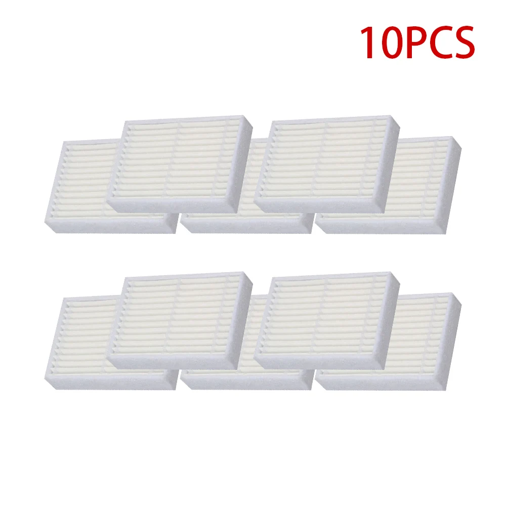 

10pcs/lot HEPA Filter for Panda X600 pet Kitfort KT504 Robotic for midea mvcr03 VCR15 VCR16 Vacuum Cleaner Parts accessories