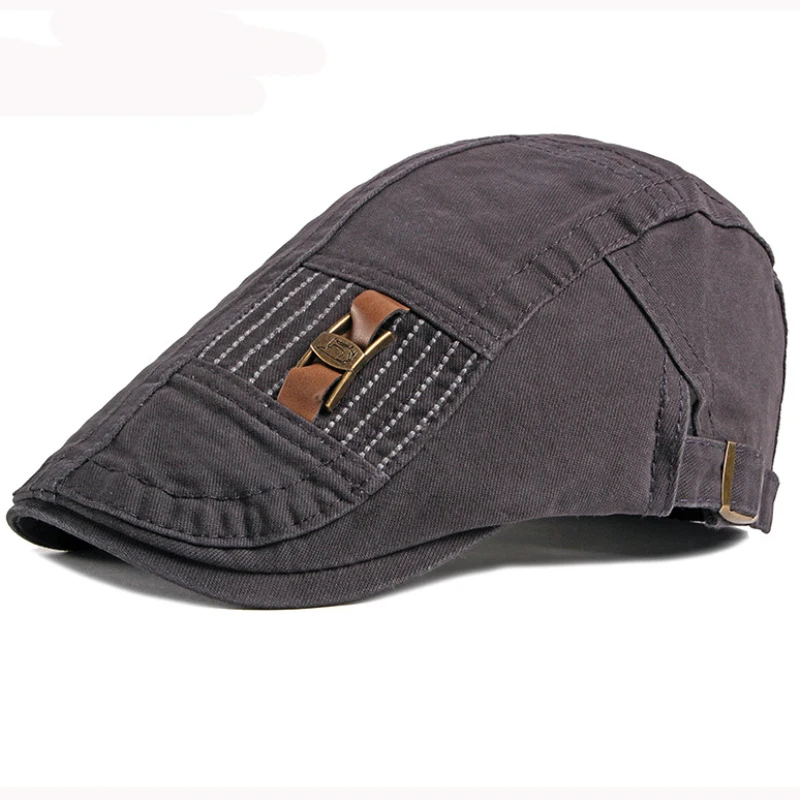 HT2916 береты для мужчин и женщин Ivy Newsboy плоская кепка хлопок художника шляпа Регулируемый берет Кепка Ретро таксиста Gastby шляпа s для мужчин