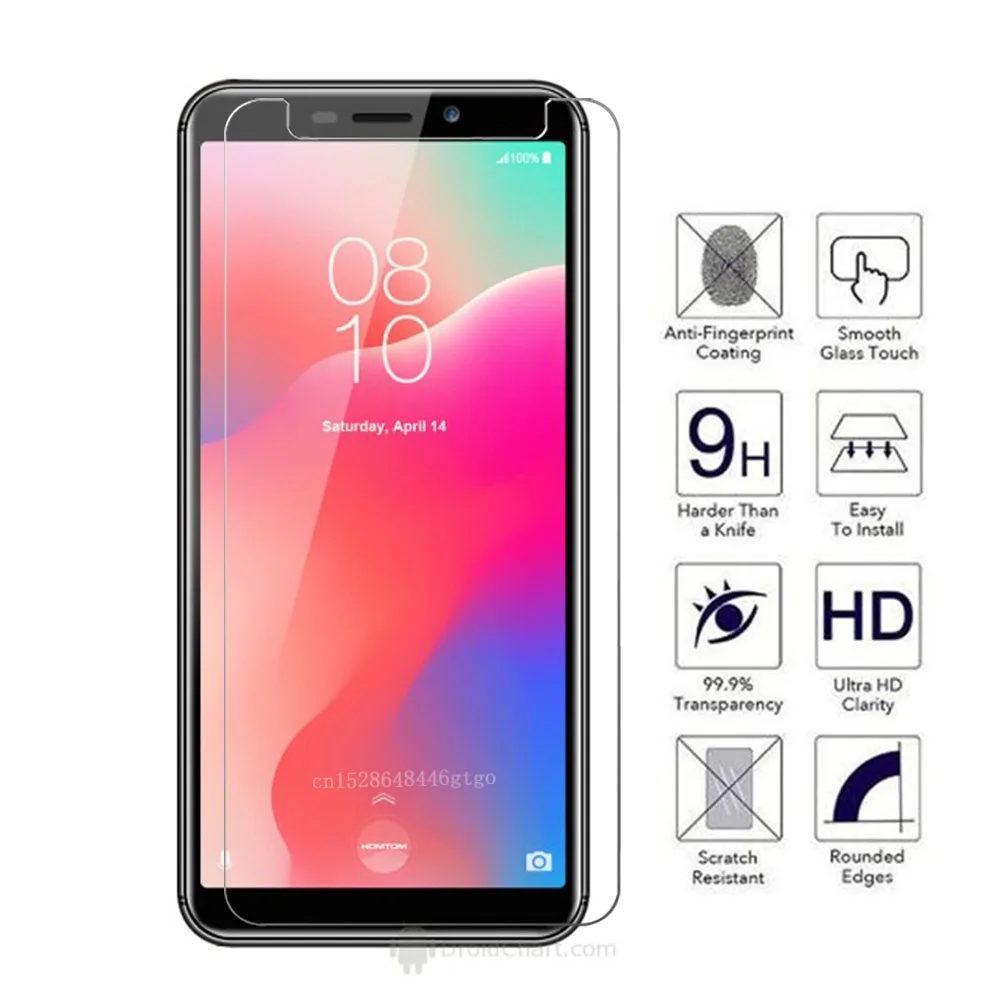 

Tempered Glass For Homtom C1 C2 C8 S99i Screen Protector 9H 2.5D Protective Phone Film For Homtom C2 Lite Case Glass Cover