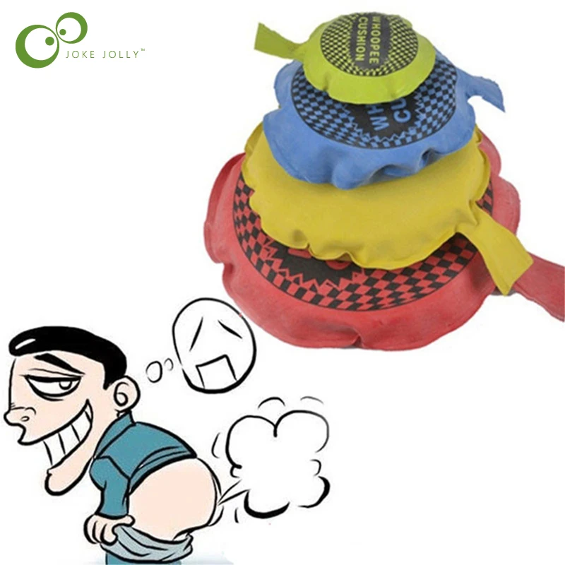 1Pcs Farting Bag April Fools Day Halloween Spoof Sponge Fart Pad Prank Making Novelty Game
