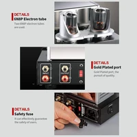 YAQIN SD-CD3 (CD3) 6N8P Stereo Tube Amplifier Audio Upgrade Tube Amplifier Buffer Processor Professional Hifi Amplifier 4