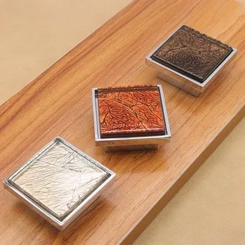 

Marble Pattern Glass Crystal Dresser Drawer Knobs Pulls Handles / Cupboard Knobs Shiny Furniture Cabinet Handle Pull Hardware