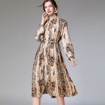 

Europe Fashion Women Dress Pluz Size Cotton Casual 2020 Summer and Autumn New Ladies Dress Long Sleeve Women Clothing