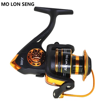 

MOLONSENG Metal Spinning Reels Fishing Reel 13+1BB High Speed Ratio 5.5:1 Sea Carp Fishing Reels Wheel 1000-6000 Series