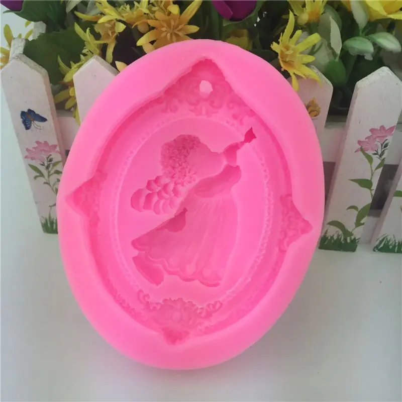 3D Сказочный Рог силиконовая форма для мыла DIY глина Свеча для выпечки торта шоколада
