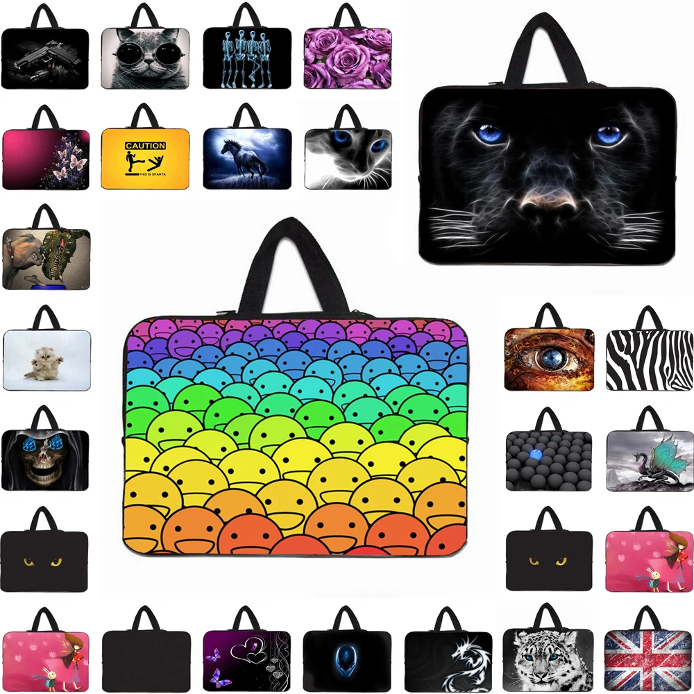 Скрытая ручка для ноутбука, сумка для переноски неопрен ультрабук 10/12/13/14/15/17 дюймов Тетрадь Chromebook ПК Сумки из натуральной кожи сумка Bolsas