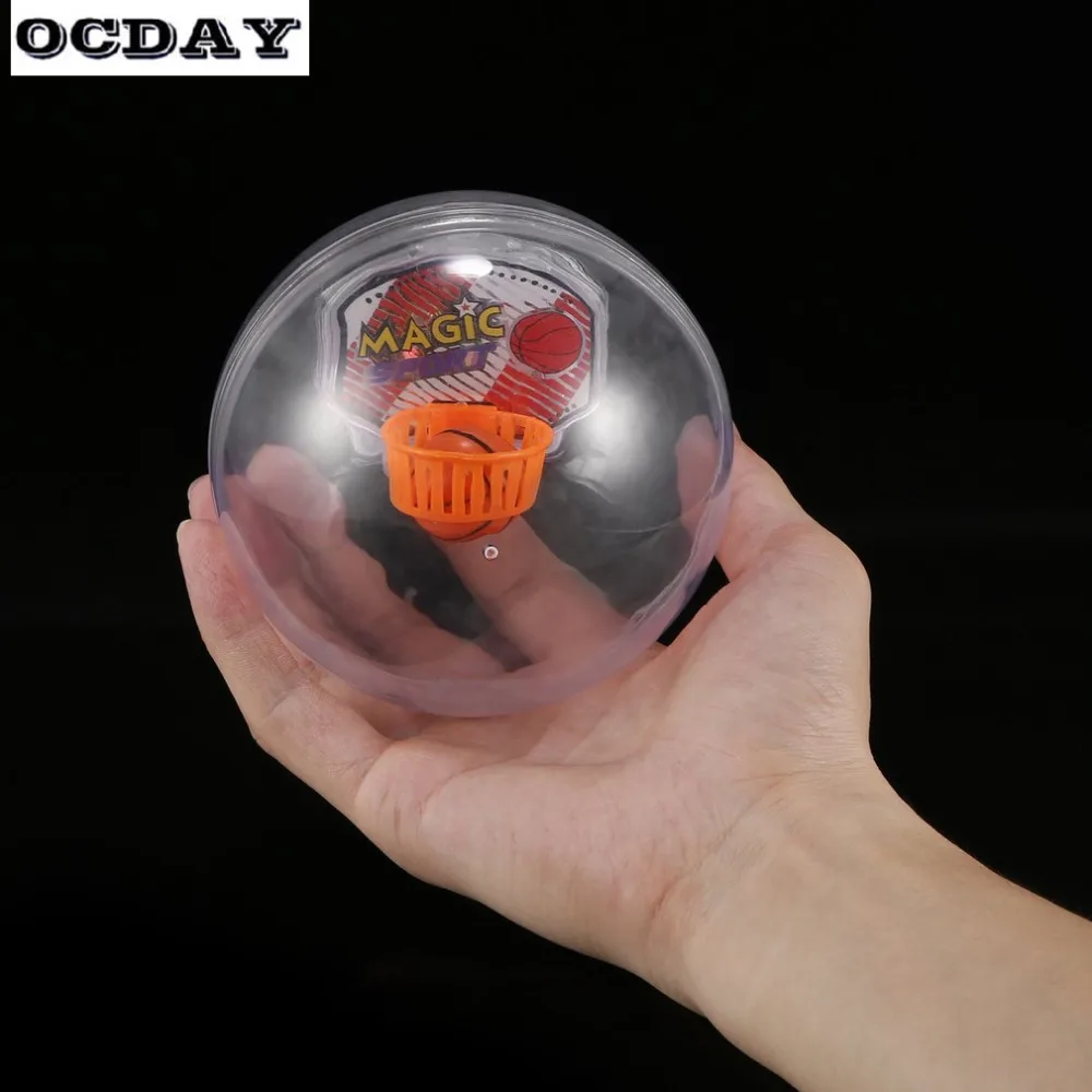 OCDAY Basketball Toys for Children Adult Basketball Game Anxiety Stress Shooting Toy LED Light Music Handheld Basketball Machine