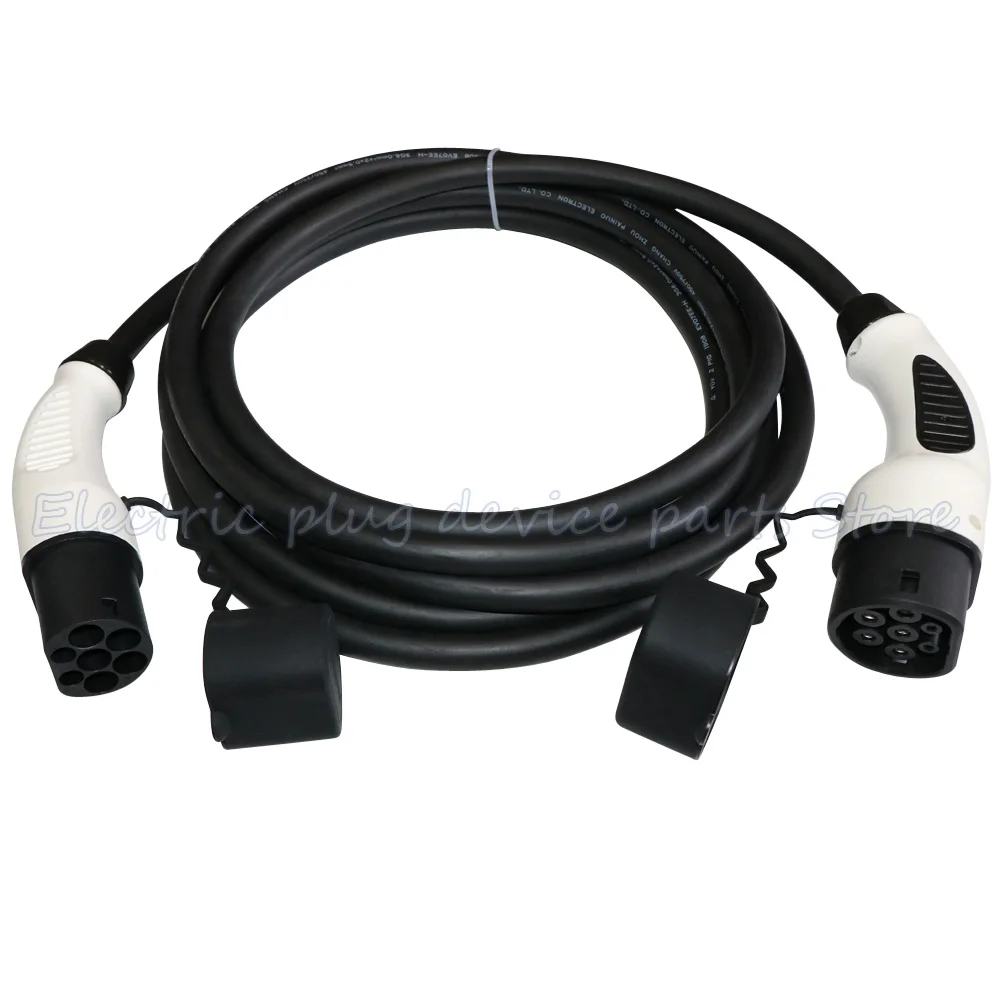 

NEW Type 2 EV Charger Charging Cable for Electric Vehicle 1 Phase 32A IEC62196-2 Charging Station 5M