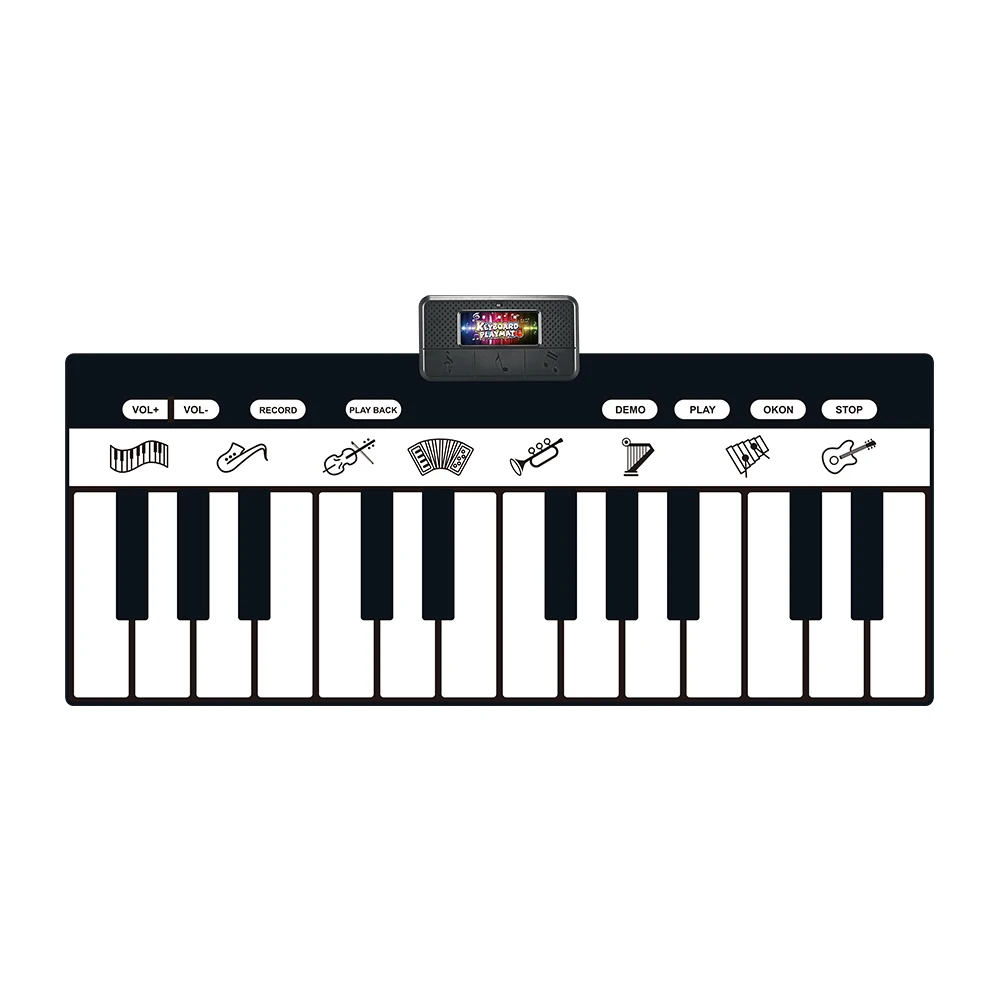 180x72cm 24 Tasten Multifunktions Musical Klavier Matte Tastatur Baby  Spielen Matte Teppich Montessori Spielzeug Pädagogisches Spielzeug für  kinder Geschenke - AliExpress