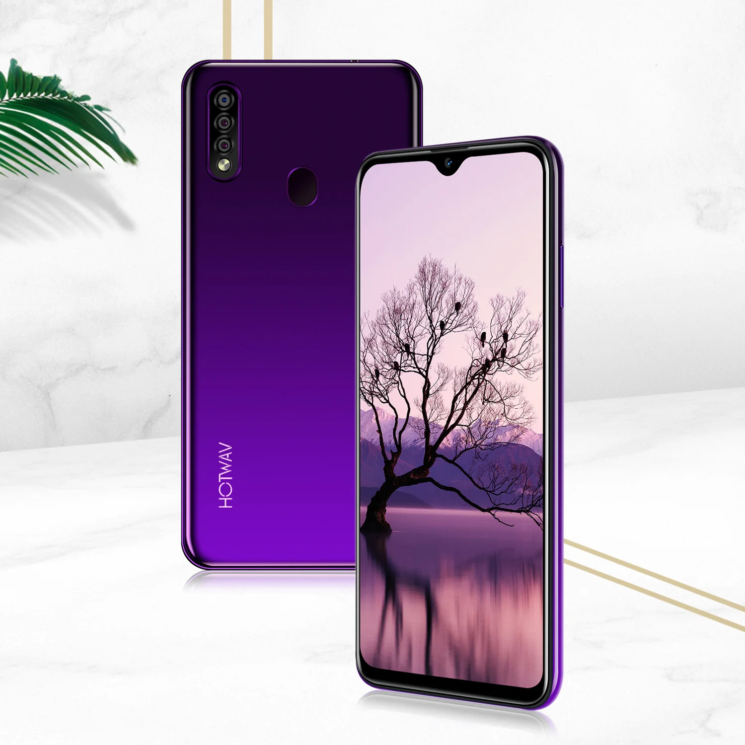 XGODY HOTWAV 4G мобильные телефоны 19:9 в виде капли воды 6 3 дюймов смартфон Android 9 0 4 ядра 2