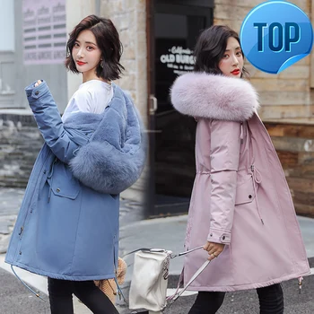 

Coat Korean Female Jacket Autumn Winter Jacket Women Parka Vintage Thick Parkas Streetwear Women Tops Abrigo Mujer ZT3842