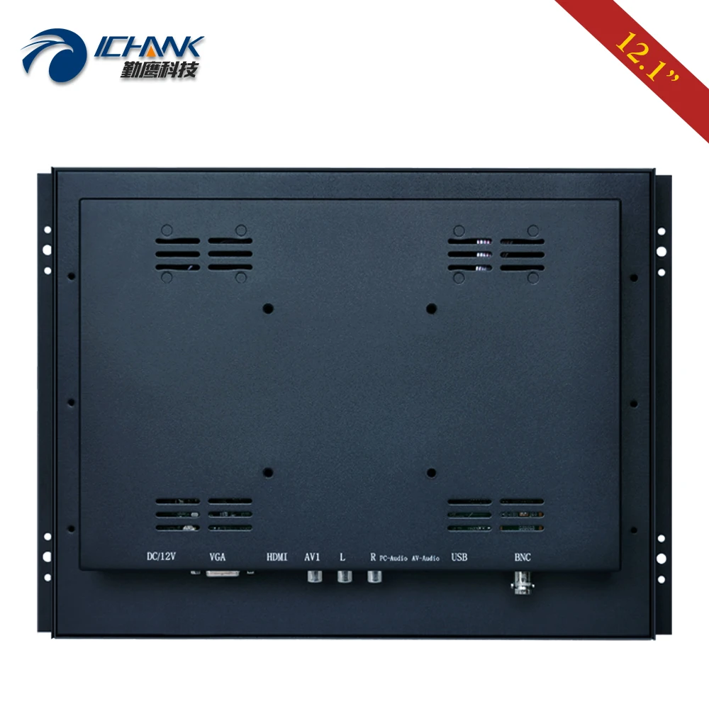 4:3 HDMI Է USB ݼ  Ӻ  , ׼ ġ LCD ũ ÷ ZK120TC-592R, 12.1 ġ PC , 1024x768p