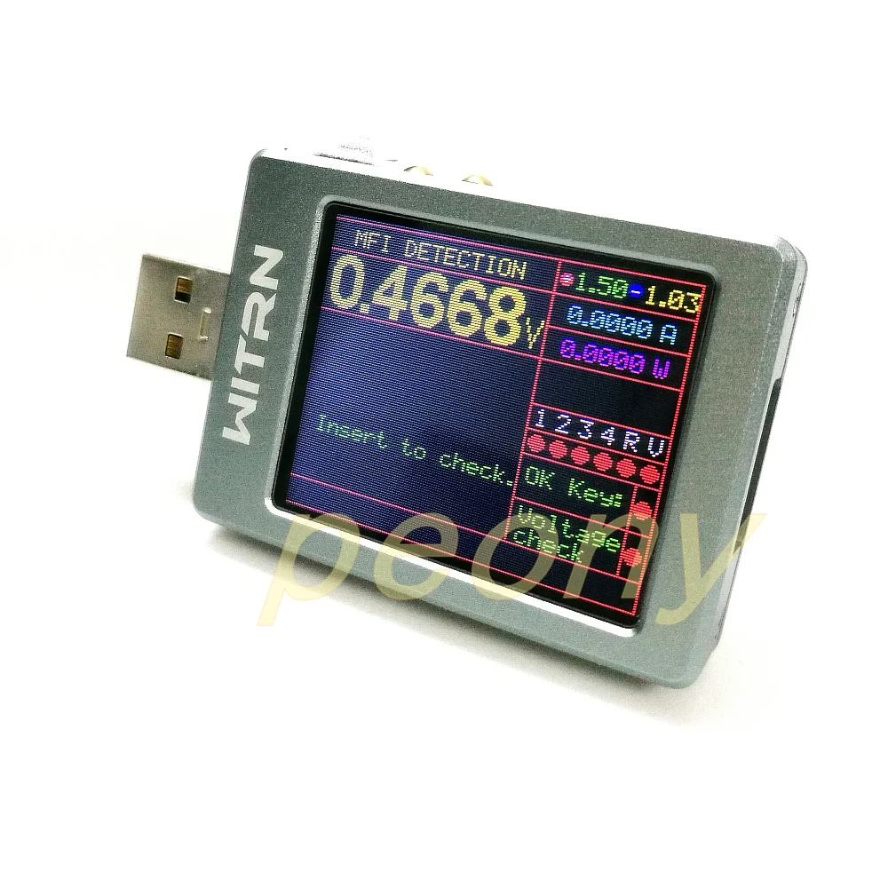 Usb тестер witrn. U3 witrn bluetooth.