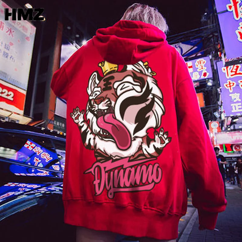 Толстовка HMZ мужская с забавным мультяшным принтом Повседневный хлопковый
