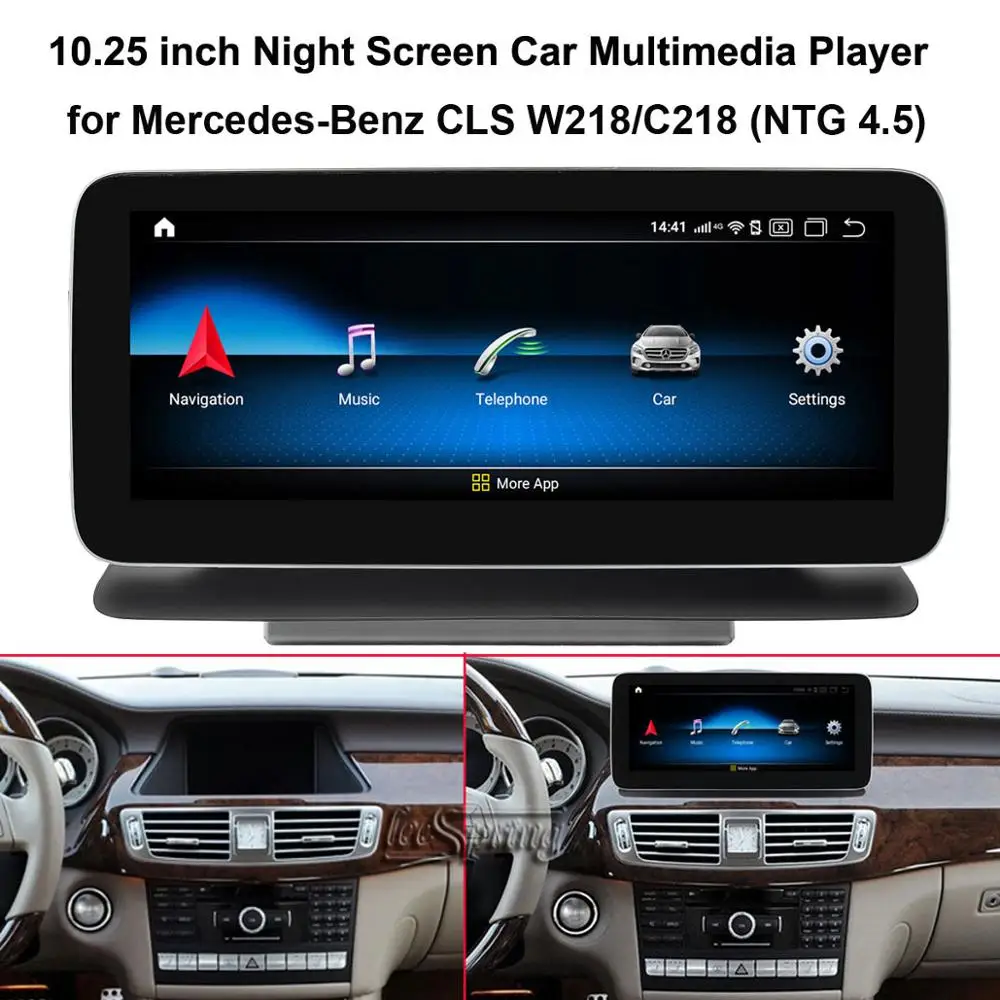 10,25 дюймовый Android 9,0 автомобильный gps-навигатор для Mercedes-Benz CLS W218/C218 2011-( автомобиль с NTG 4,5/5,0