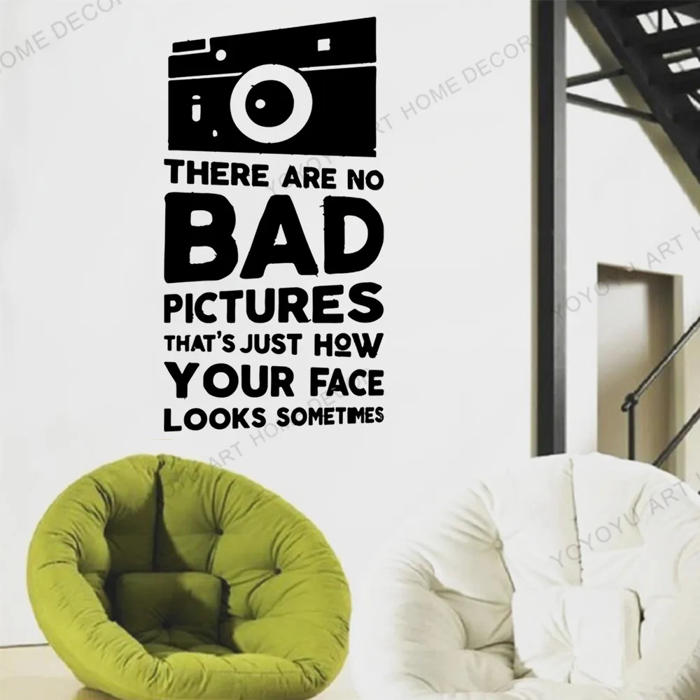 Movie&ampStudio wall Decal Custom Photo Studio decor Camera Photographer Wall Sticker Office Bedroom Vinyl Poster JC183 | Дом и сад
