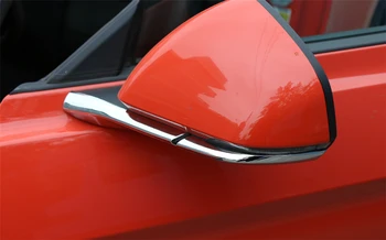 

ABS Rearview Mirror Pedestal Trim for Ford Mustang 2015+ Stylish Decals Car Stickers Brand New Colorful Blue Black Red Bright