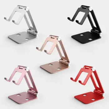 

Metal Adjustable Angle Foldable Stand Holder Cradle Mount for Smartphone Tablet