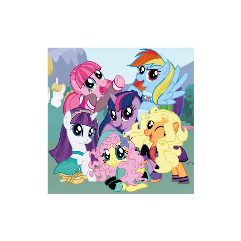 1 шт. хит продаж мультяшная лошадь с животными термопереводная наклейка Единорог