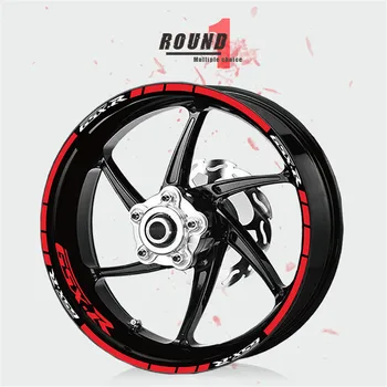 

MTKRACING for tire sticker stripe waterproof wheel sticker reflective sticker FOR SUZUKI GSXR