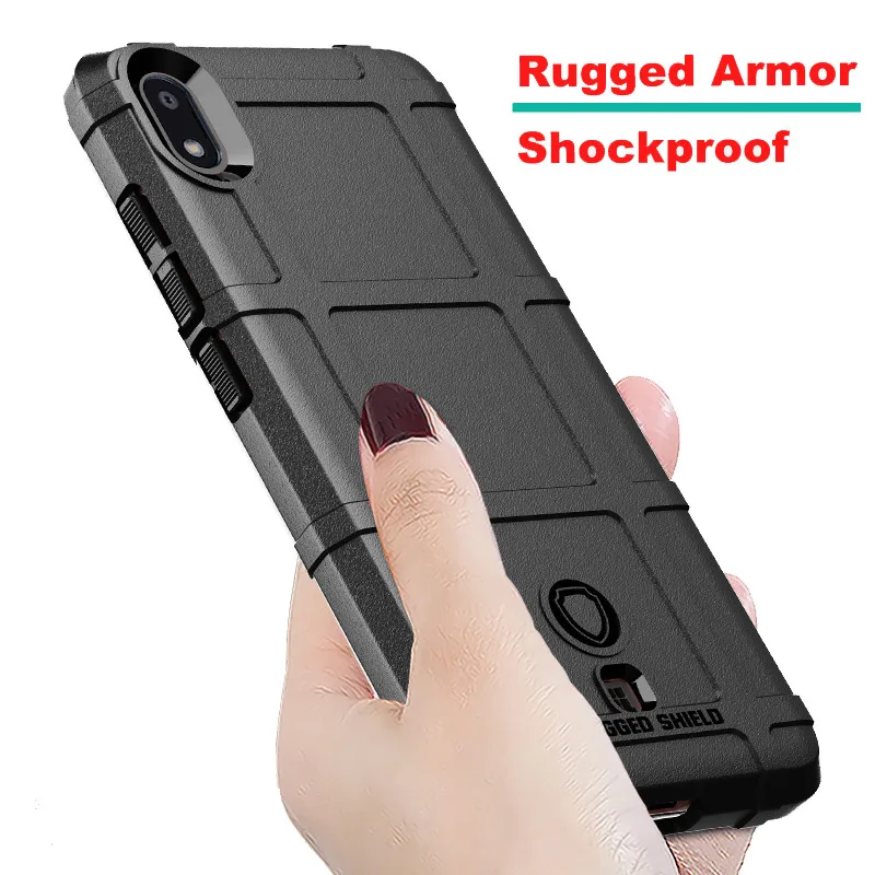 

For LG K20 2019 Case Cover Rugged Armor Shockproof Cover For LG K20 2019 Soft Silicon Button Protection For LG K20 2019
