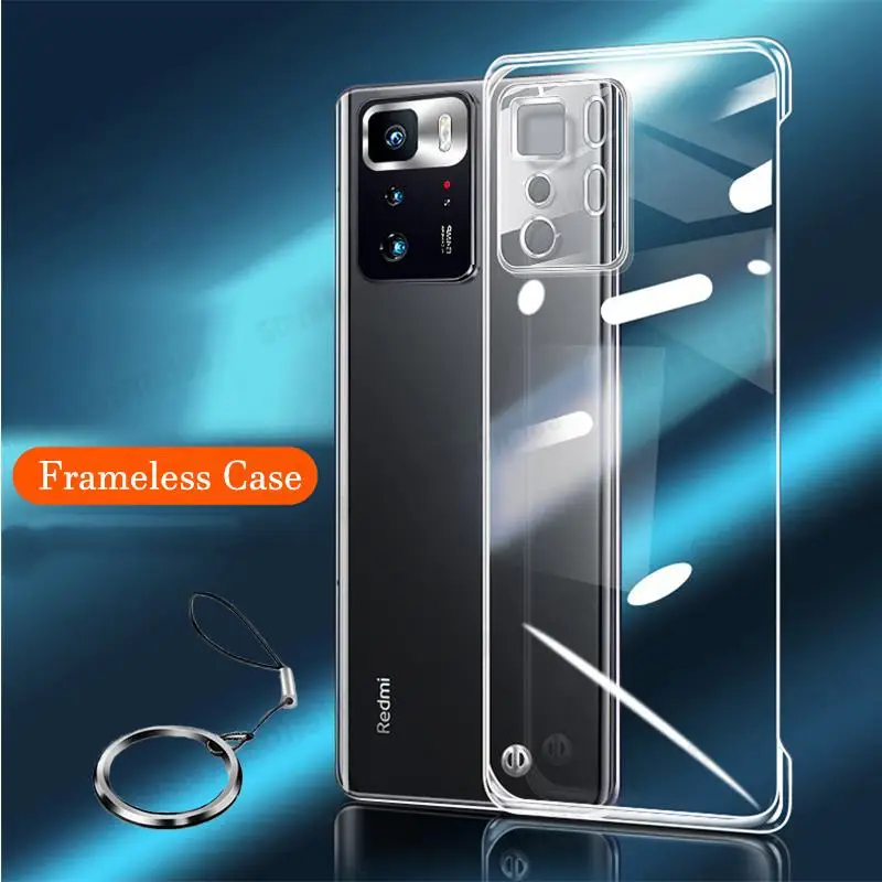 Прозрачный чехол без рамки для Xiaomi 11T Pro HD телефона Mi Mix4 11 Lite 10S 10T Ультратонкий
