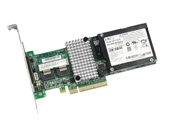 

LSI MegaRAID SAS 9260-8i LSI00198 8 port 512MB cache SFF8087 6Gb RAID0.1.5.6 PCI-E 2.0 X8 Controller Card