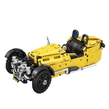 

838 Pcs Tricycle Cars Model Building Block Racing Ca Speed Technic Series Brick Set Toys Gift Toy For Children Kids