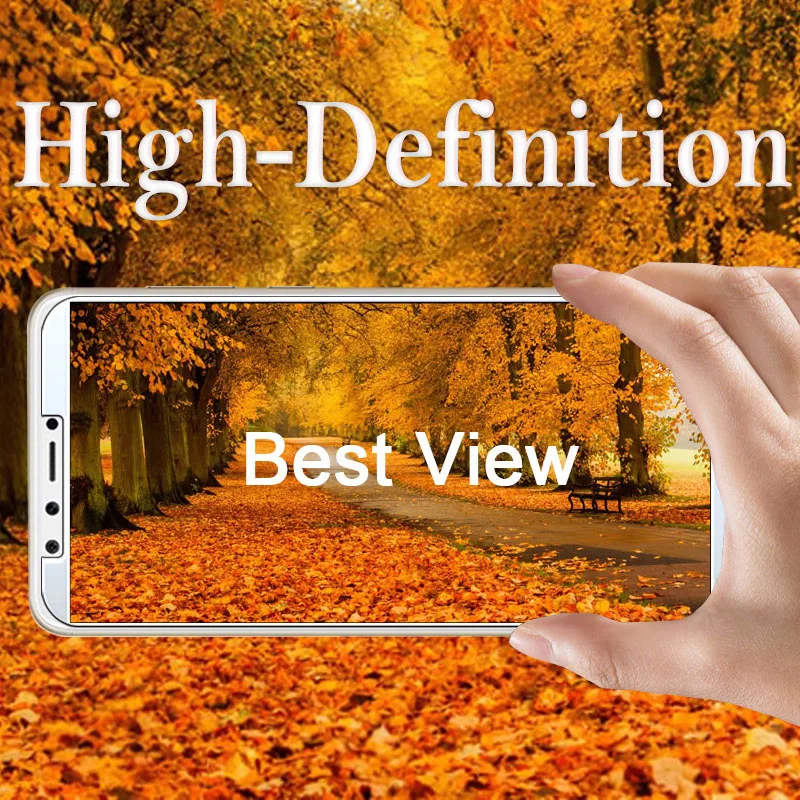 2 шт Защитное стекло для huawei Y6 Pro Y5 прозрачное стекло Жесткий протектор экрана для huawei Y9 Y7 Prime пленка HD закаленное