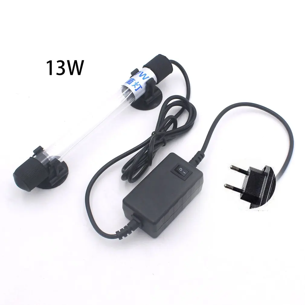 

Practical Design Waterproof UV Sterilizer Submersible UV Lamp UV Water Purification Lighting Fish Tank Aquarium Light LED Lamp
