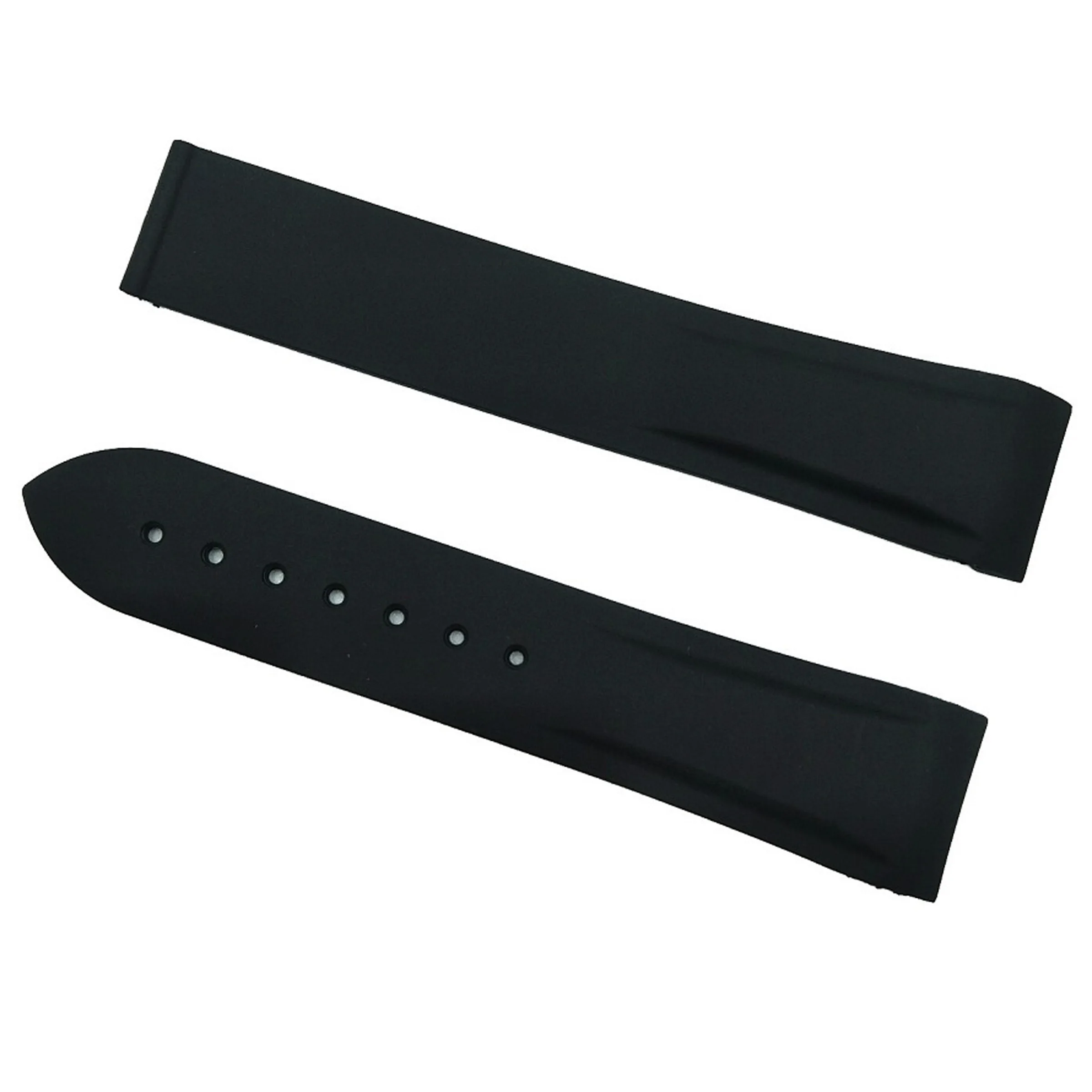 Black 5 Silicone Watch Bands For Omega Seamaster Ocean Watch Band Strap High Quality Watch Bracelet Rubber Sports for Longines 20mm 22mm - Цвет ремешка: Black 5