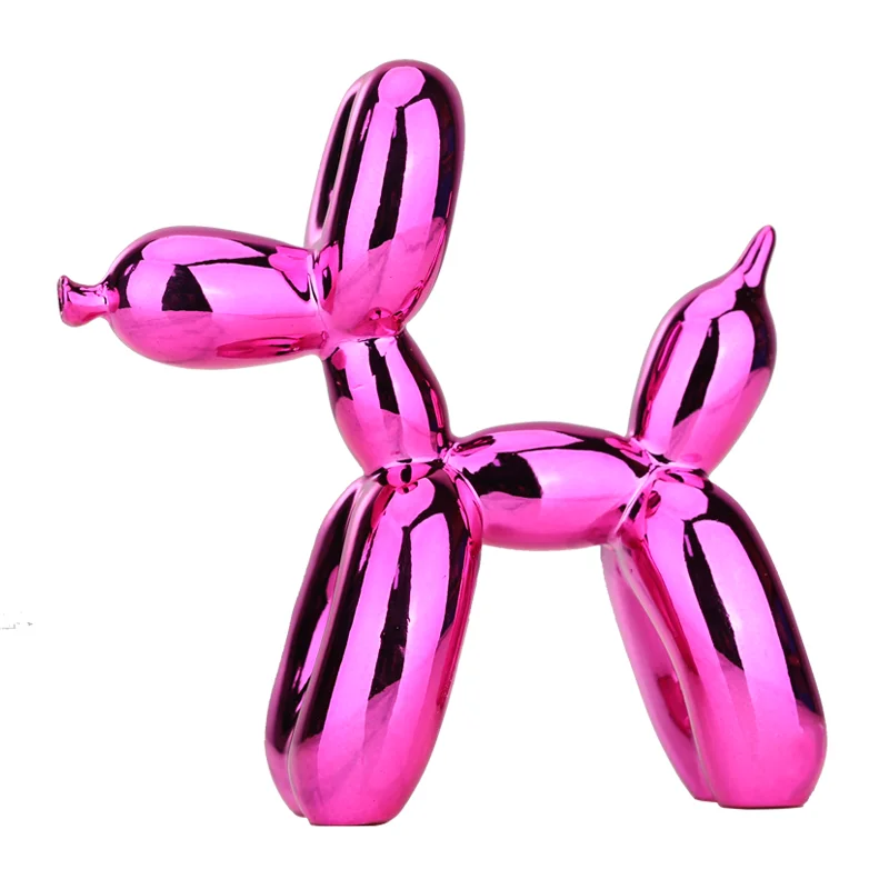 Dog Statue Ornaments Resin Puppy Sculptures Home Decor