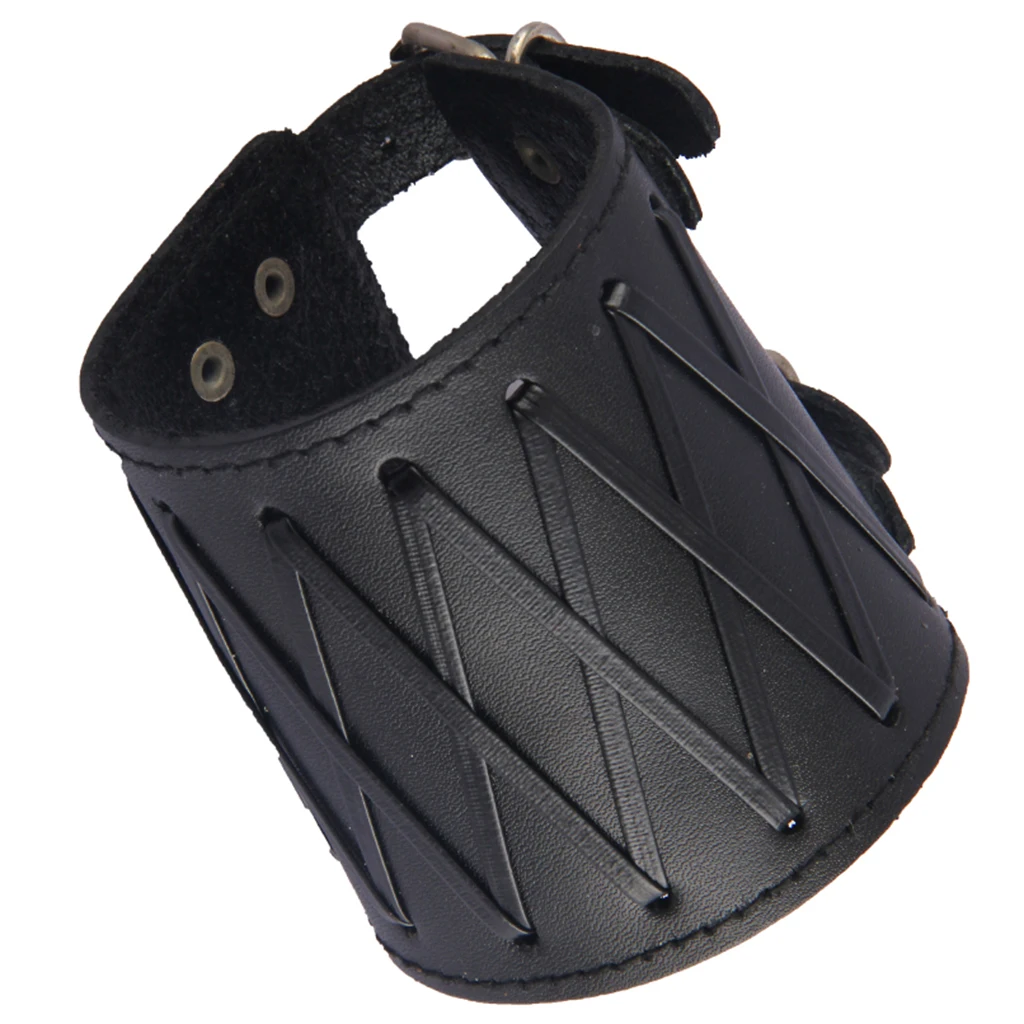PU Leather Arm Armor Cuff Wristband Gauntlet Arm Guards Bracelet Women Men PU Leather Arm Armor Cuff Wristband Gauntlet Arm Guards Bracelet Women Men