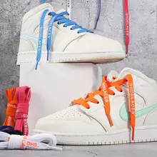 Новейшая модель обуви с буквенным принтом подходит для парусиновой обуви, баскетбольной обуви и другой обуви, многоцветной выбор