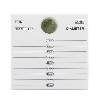 

Eyelash Extension Tray Strip Storage Acrylic Stand Display Board with Length Curl Jade Glue Pallet Holders Tool Makeup Display