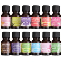 Watersoluble Essential Oil For Humidifier Diffuseur Fragrance Lamp Lavender Lemon Organic Essential Oils Aromatherapy JY16