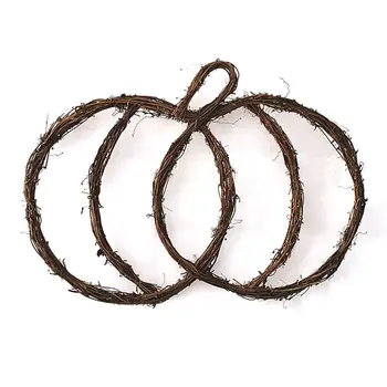 

Vine Pumpkin with Fall Decor Front Door Wreath for Crafts Holiday Decoration