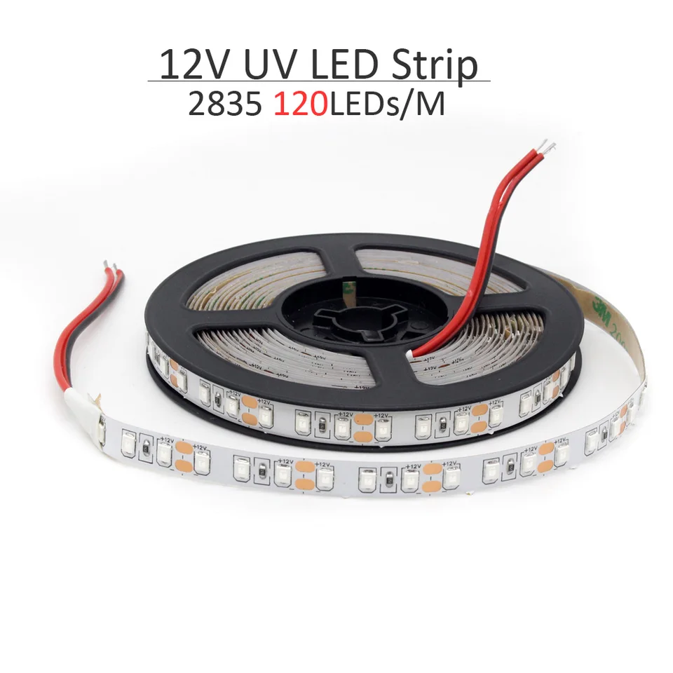 UV-lichtstrip 2M USB LED zwart lichtstrip DC5V 390-400nm 3528 120LED IP65 waterdichte Super heldere LED-stripverlichting, voor Halloween Party fluorescerende dansfeest body verf podium Lightin