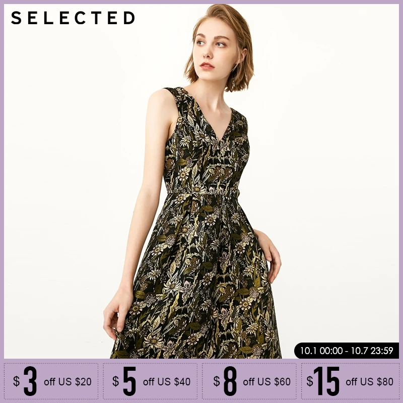 

SELECTED New Umbrella V-neck Women Party Dress | 41832J518