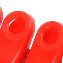 6 шт. 7 цветов модные пластиковые заколки-Аллигаторы для волос для салона DIY парикмахерские инструменты