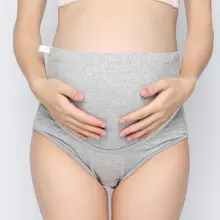 1pc Pregnant Maternity Panties Cotton Adjustable Bandage High Waist Mother Belly Support Underwear Briefs Pregnancy Short Pants