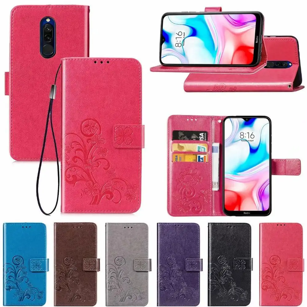 Leather Flip Wallet Case Stand Cover For Xiaomi Redmi S2 6A 6 Pro Luxury mobile Phone Cases Xiomi 4A 4X 5A 5 Plus | Мобильные