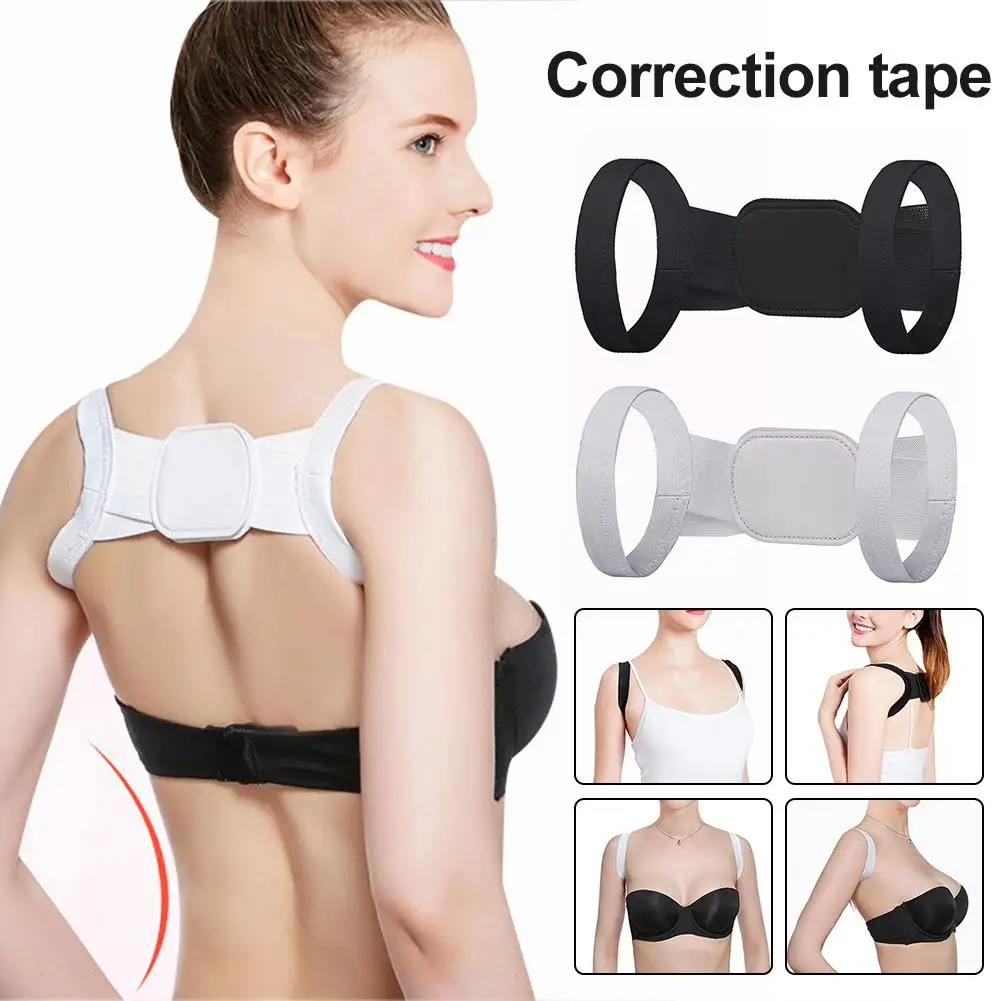 

Back Posture Corrector Belt Straight Back Correction Invisible Shoulder Strap Hunchback Breathable Open Back Orthopedic Braces