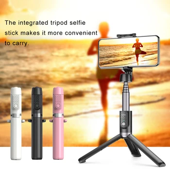 

Wireless Bluetooth Selfie Stick Remote Control Handphone Live Photo Holder Tripod Camera Extendable Self-Timer Artifact Rod