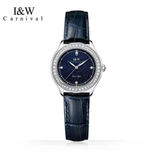 

Reloj Mujer CARNIVAL Brand Women Fashion Watch Waterproof Ladies Casual Crystal Quartz Wristwatch Female Clock Relogio Feminino